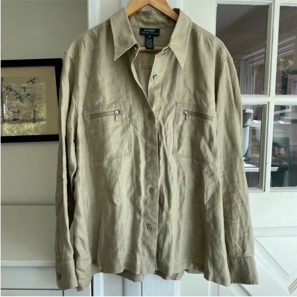 Lauren Ralph Lauren Women's Linen Shirt